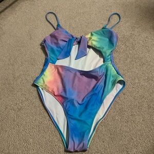 Rainbow swimsuit